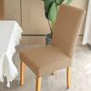 Waterproof Jacquard Chair Covers Weave Solid Corn Elastic Grain Pattern Kitchen Office Chair Covers Dust Proof For Dining Room