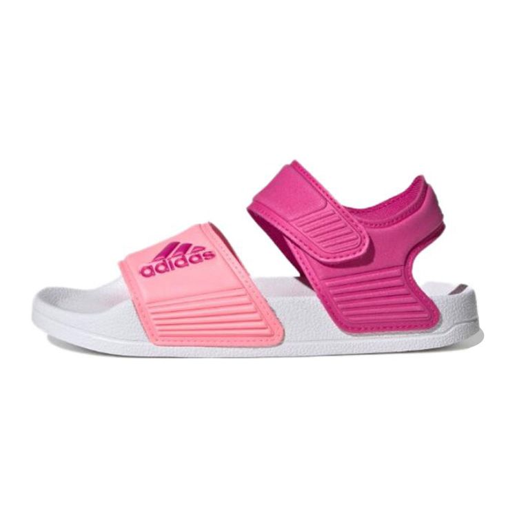 Adidas Adilette Sandal K Comfortable Versatile Non-Slip Shock Absorbing Durable Kids Sandals Kids Sandals Purple Pink H06445