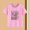 KATSEYE K-Pop Girl Group T-Shirt 220g Heavy Cotton Short Sleeve Youth Kids Tee 60123-9