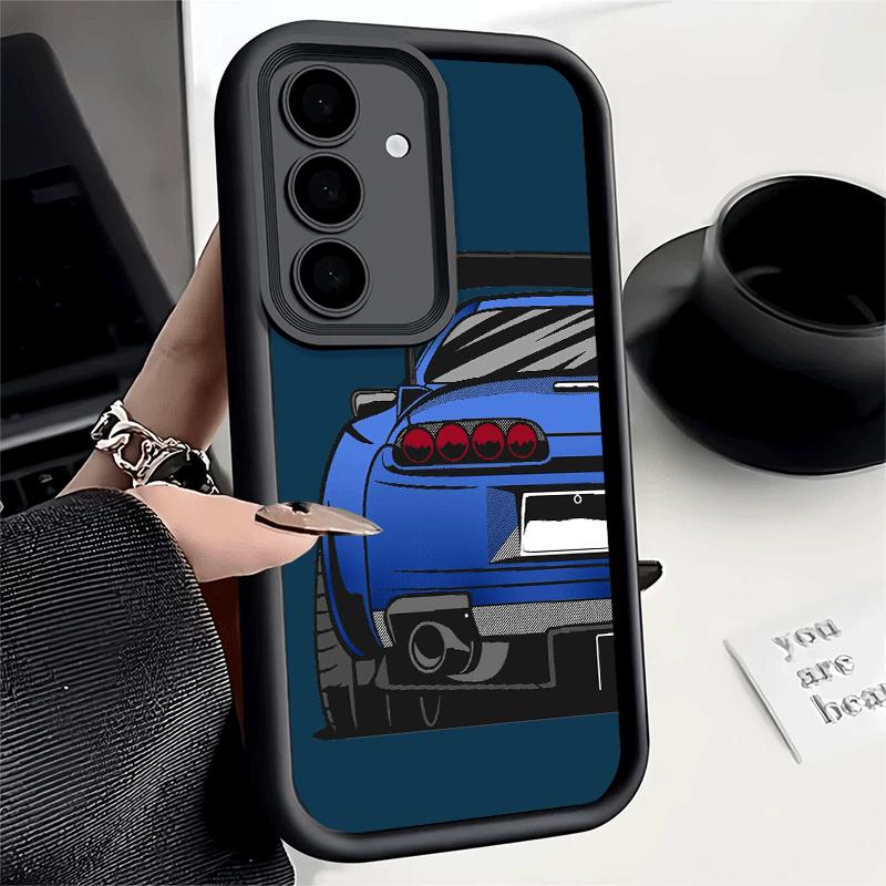 Чехол для телефона для Samsung Galaxy A17 A16 A15 A14 A13 JDM Спортивные автомобили Минималистичный дизайн A56 A36 A26 A55 A35 A25 A54 A34 A24 A53 A33