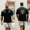 Camiseta De Verano Masculina Sudadera De Fitness Casual Moda Relajada 100% Algodón Entrega Gratuita