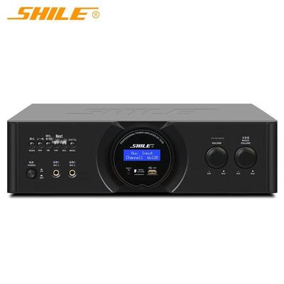 Усилитель мощности SHILE OK-555B с Bluetooth и цифровыми входами, штекер CN (адаптер в комплекте)