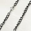 Цепочка-ожерелье для мужчин и женщин, серебряная, золотая, черная, тонкая, кабельная, хип-хоп, украшения для свиданий, ежедневных, банкетных, вечеринок