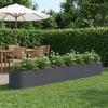 Elevated Garden Bed Garden Anthracite 360 x 40 x 40 cm