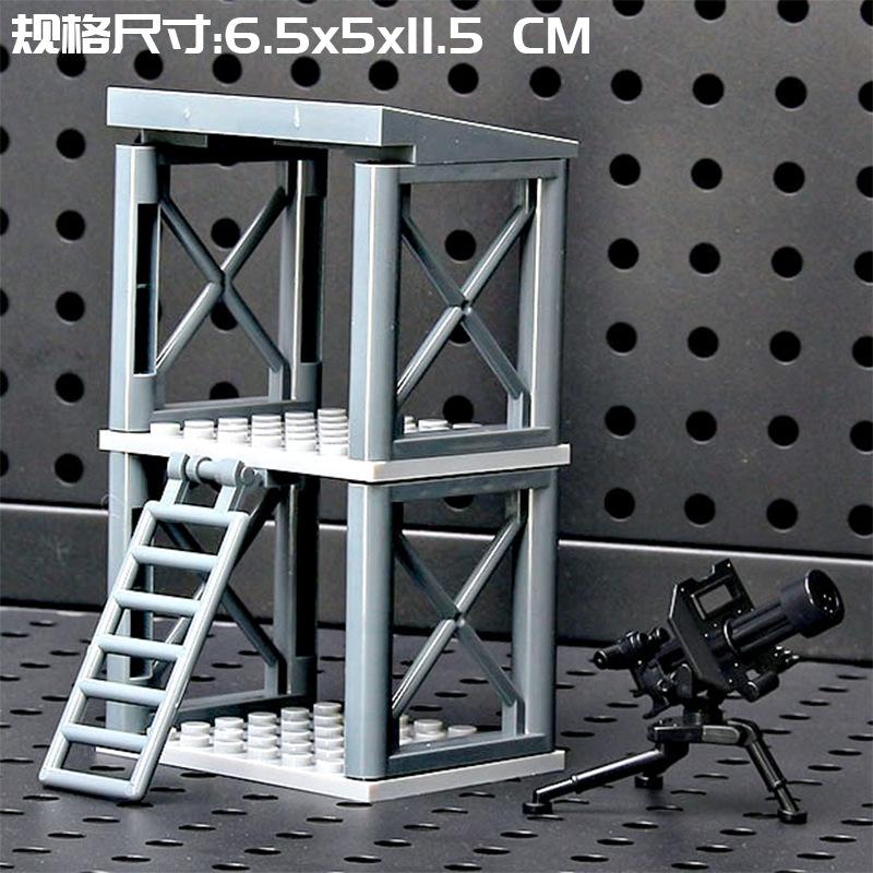 Конструктор для самостоятельной сборки модель из строительных блоков MOC сцена оружейная военная база подарок на день рождения ребенка Детские развивающие игрушки