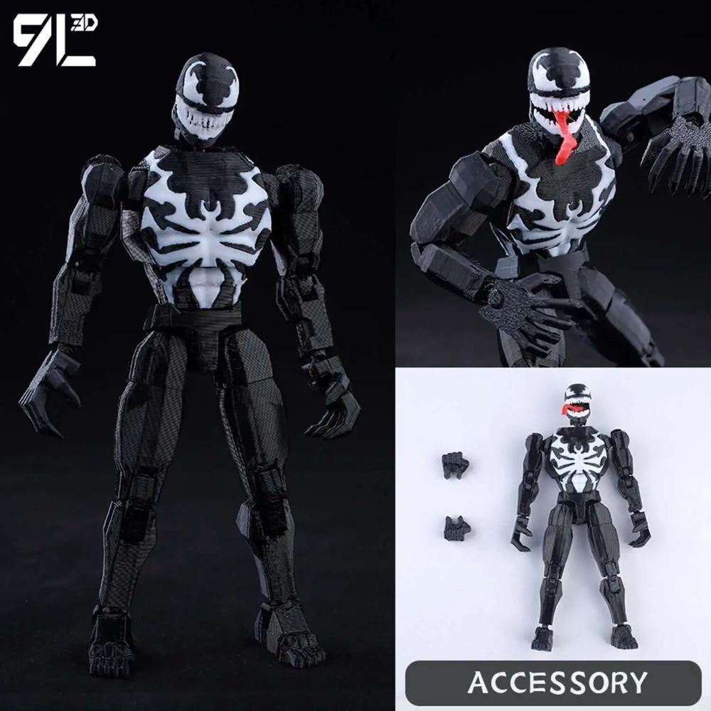 9L3D Printed Lucky Dummy 13 Jujutsu Kaisen Fushiguro Toji Anime Multi-Jointed Shapeshift Toys Action Figures Mannequin Model