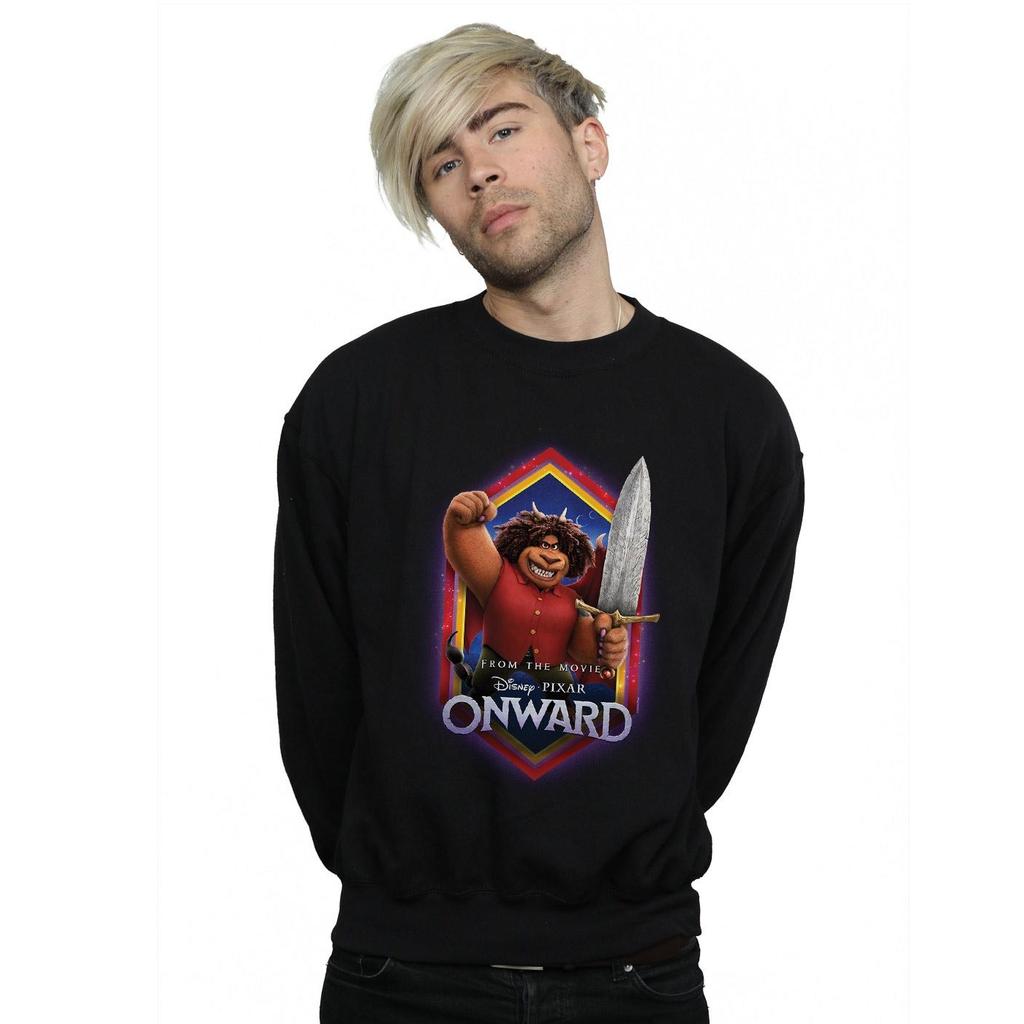 Disney Mens Onward Corey Manticore Crest Sweatshirt