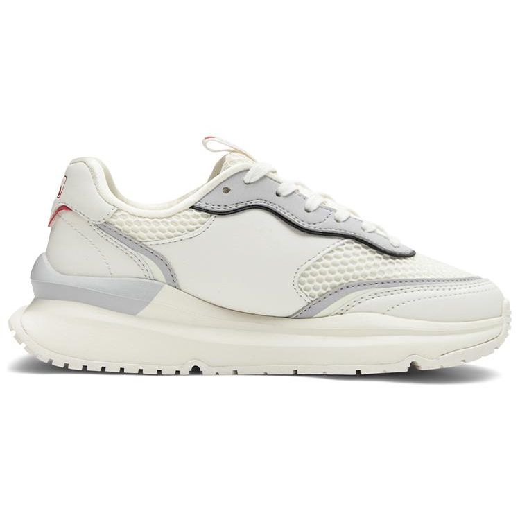 MLB Chunky Runner Boston Red Sox Daily Comfort Slip Resistant Durable Low Top Dad Shoes Unisex sneakers Ivory 3ASHRJ13N-43IVS