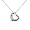 [Б/у] TIFFANY/Tiffany 925 Open Heart Pendant/Necklace/g488-53