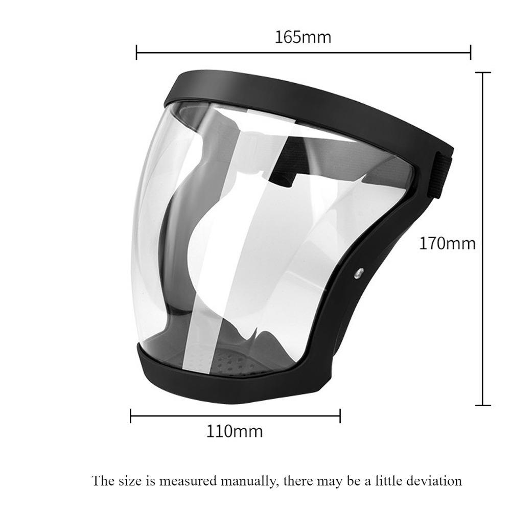 Лучшая защита лица с регулируемой пряжкой Защитная маска Анти-фо маска Многоразовая Термостойкая Пластиковая маска Для защиты вашего лица