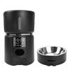 3L Button Smart Automatic Pet Feeder with Stainless Steel Bowl Can Timing for Dog Cat Auto Feeding Bowl Pet Dry Food Dispenser