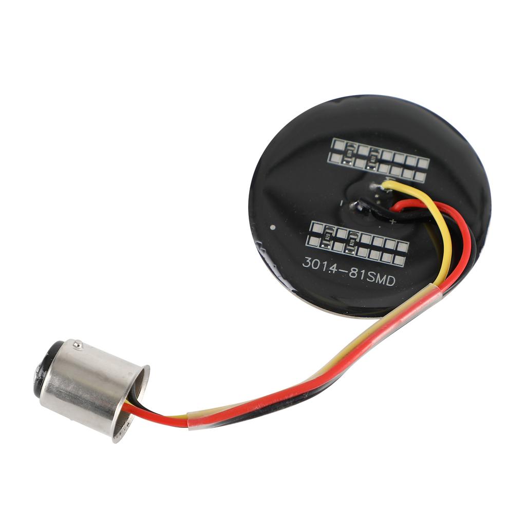 1157 LED Turn Signal Light Inserts Lamp Fit for Softail Touring Dyna Sportster