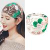 Лицо Нескользящие Широкие Боковые Цветы Модные Повязки для Волос Корейская Повязка на Голову Женская Кружевная Повязка на Голову Мама Головной Убор