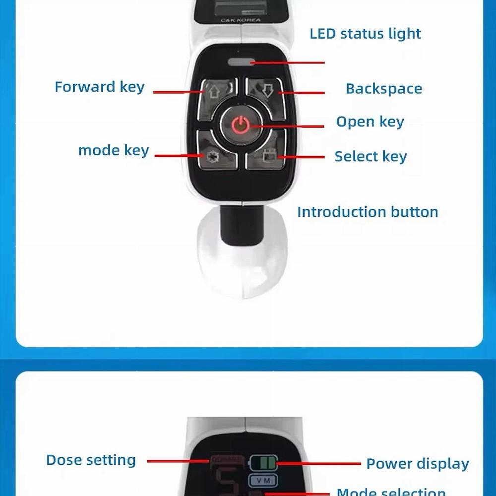 Home Use Water Mesotherapy Gun Deeplyhydrate EZ Negative Pressure Meso Gun Mesotherapy Hydrolifting Water Injector Beauty Device