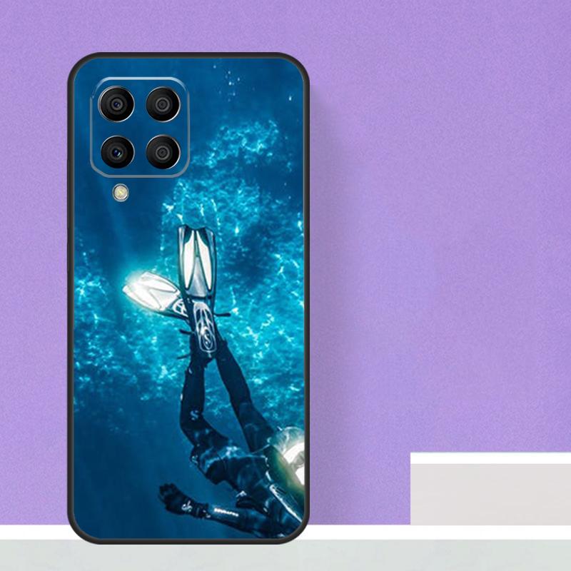 Scuba Diving For Samsung Galaxy M21 M51 M12 M32 M52 M13 M23 M33 M53 M34 M54 M30s M31s M15 M55 M20 Case