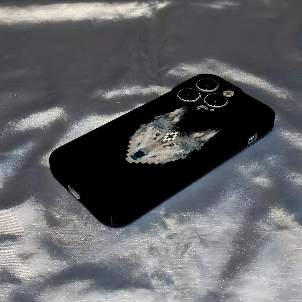 M-MARCELO B-BURLON Phone Case For IPhone 17 Air 16 15 14 13 12 11 Pro Max 16 Plus Glossy Bumper Cover