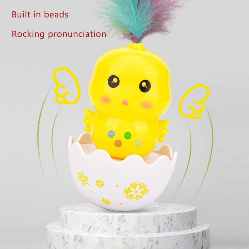 Интерактивные игрушки для кошек с перьями, качающиеся игрушки для кошек, забавные игрушки для балансировки и погони за машинками, игрушки для кошек, дрессировка кошек, принадлежности для кошек