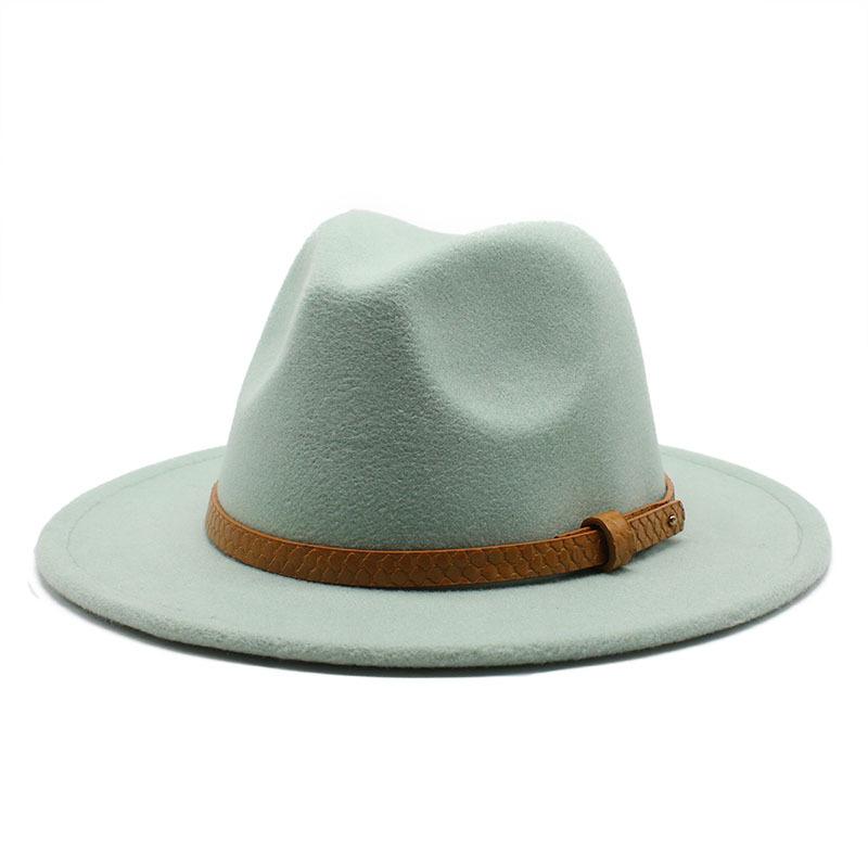 Модная джазовая шляпа, черный шерстяной цилиндр 60 см