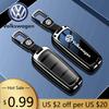 Для VOLKSWAGEN VW Новый чехол-брелок для ключа автомобиля из цинкового сплава для Volkswagen VW CC Passat B6 B7 Passat 3C CC Maogotan R36 B5 B7L Защитный