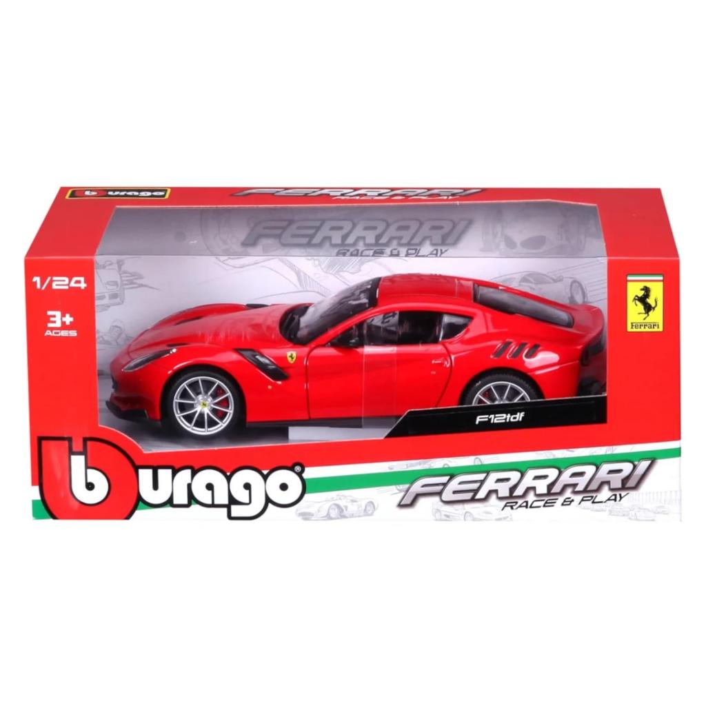 Bburago 1/24 Scale Ferrari F12 TDF Red / Diecast Model Car Finished Product 18-26021