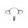 ABS Carbon Fiber Look Steering Wheel Cover Trim Frame For 20-22 BMW 3 Series G20