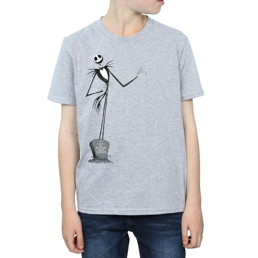 Disney Футболка с изображением Джека «Кошмар перед Рождеством» для мальчиков