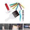 5Pcs/Set Air Conditioner Condenser Fin Comb Fin Cleaning Brush Refrigerator Coil Cleaning Whisk Brush Stainless Steel