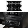 Auto Button Repair Stickers for Mercedes-Benz W204 S204 C204 R172 W218 W212 W176 W246 X204 C207 A207 R231 A/C Radio Door Decals