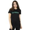 Harry Potter Womens/Ladies Collegial Slytherin Cotton Boyfriend T-Shirt