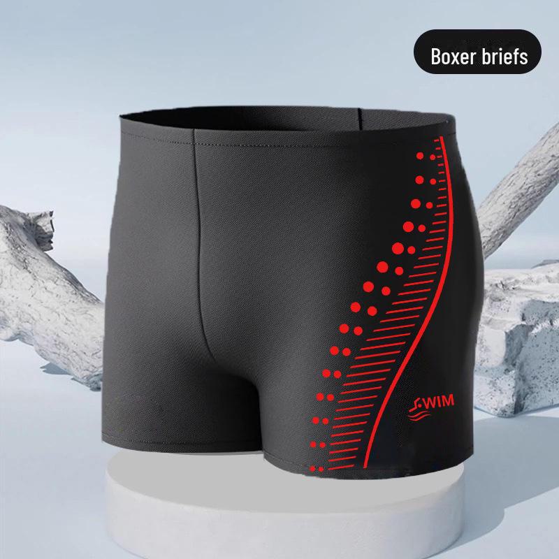 Мужские быстросохнущие нейлоновые плавки - Simple Fashion Hot Spring Swimwear