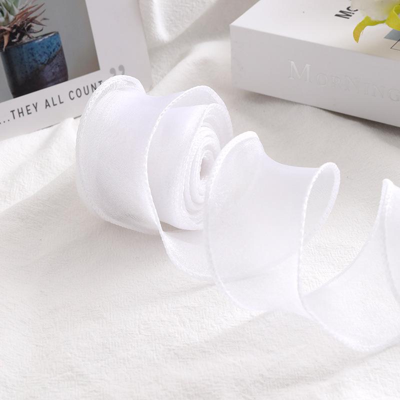 6 см простая лента «рыбий хвост» для букетов, тортов и поделок своими руками