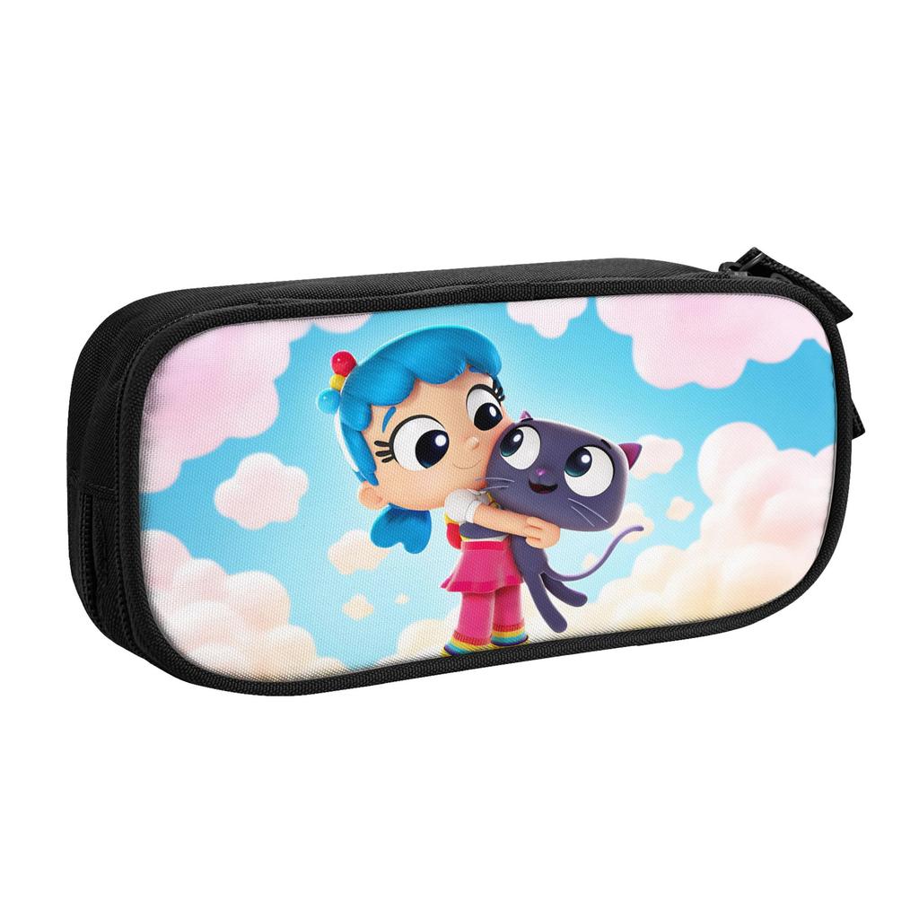Trues and the Rainbows Kingdoms Cute Cartoon Pencil Case Creative Pen Holder Bag Girl Boy Big Capacity Students Pencilcases