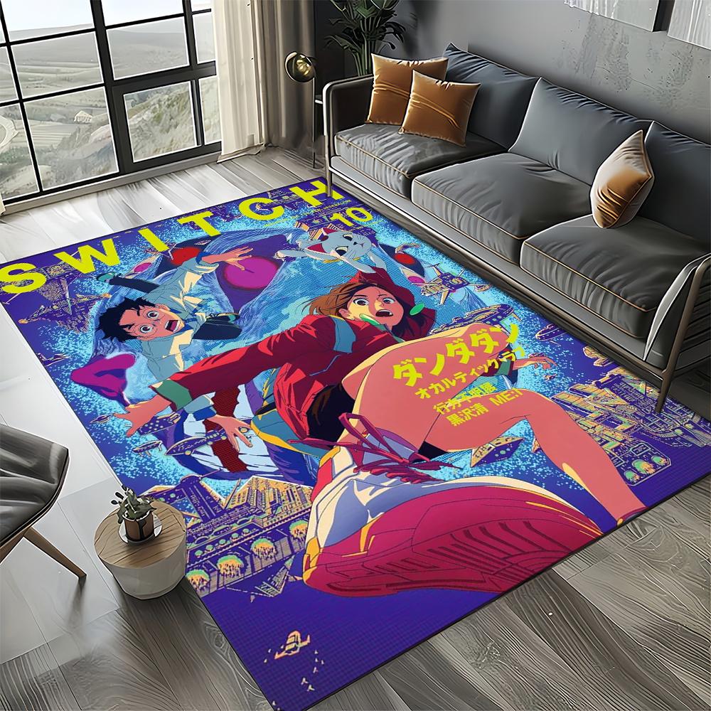 3D ДАН ДА ДАН Аниме Мультфильм Ковер Коврик для Гостиной Спальни Дома Украшение Дивана, Детский Игровой Нескользящий Коврик для Пола Подарок