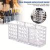Clear Acrylic Cosmetic Storage Box for Eyebrow Pens and Brushes - Cosmetic Storage Box with Container