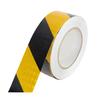 ВФС(р) Светоотражающая лента, герметичный лист, видимый, ширина 5 см х 25 м, черный/желтый