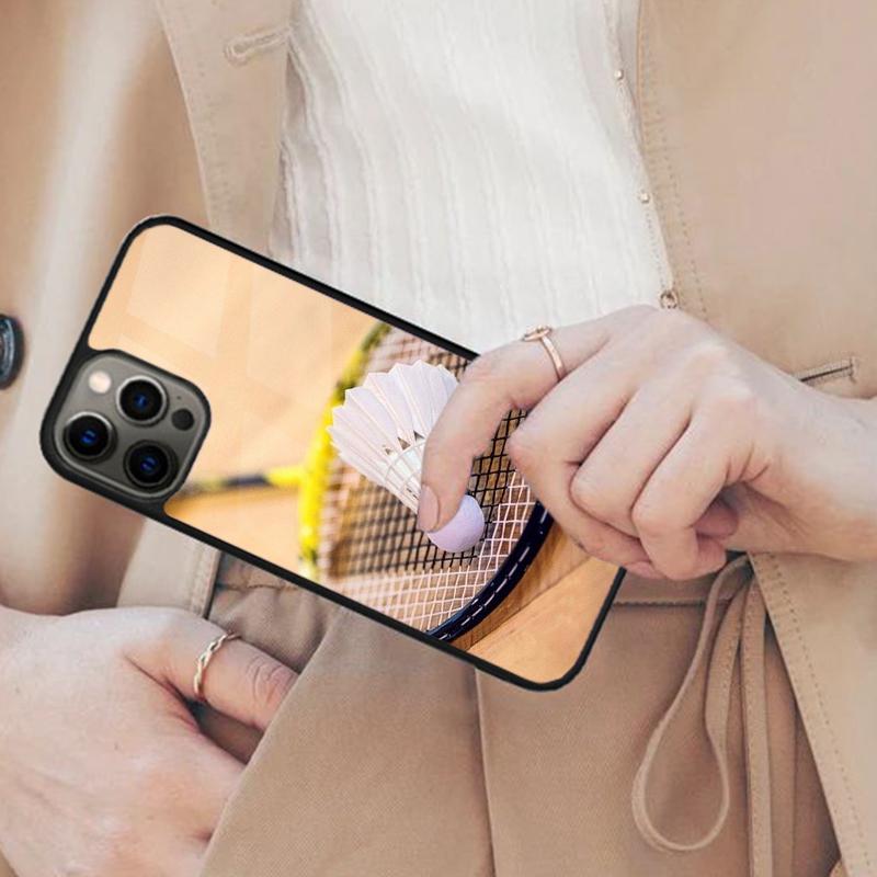 Магнитный чехол для телефона с рисунком воланчика для APPLE iPhone 17 Air 16 14 13 12 Pro Max 15 Plus Беспроводная зарядка с чехлом MagSafe