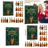 Christmas Bottle Style Acrylic Advent Calendar With 24 Surprise Blind Boxes For Holiday Party Decor