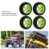 4PCS 1/10 RC Tires Excellent Grip Long Lasting Durability RC Car Tyres Wheel for HSP 94166 94106 94155 RC Cars