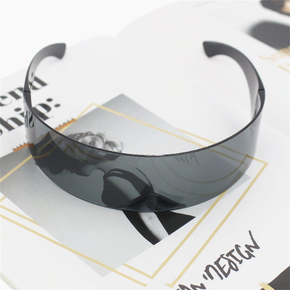 Fashion Gothic Future Warrior Eyewear Sunglasses Retro Sun Glasses UV Protection Rimless Sunglasses