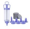Confectionery Cookie Cream Nozzles Making Pastry Cake Decorating Gun Baking Tool Syringe Extruder Kitchen Gadget DIY Accessories