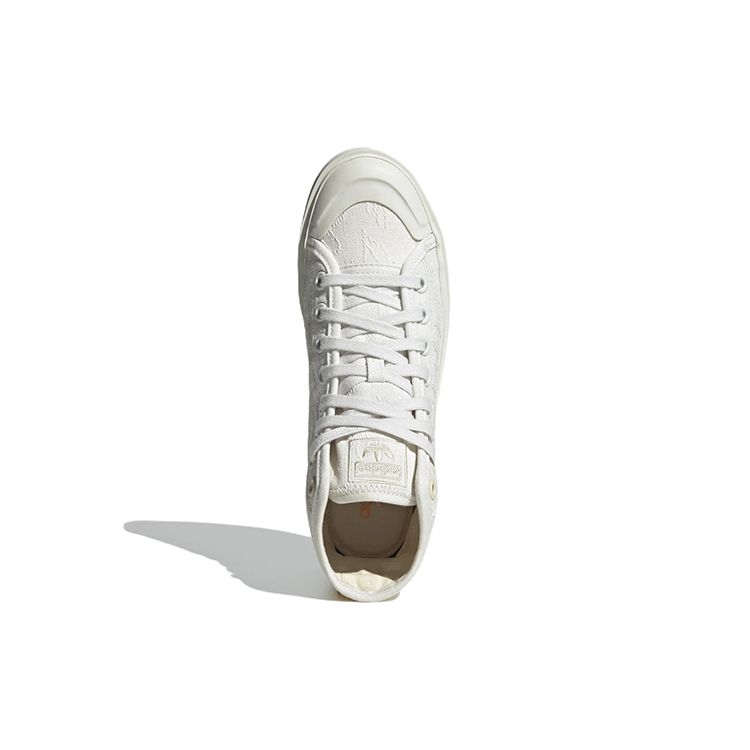Adidas Nizza Bonega Женские кроссовки с цветочной вышивкой Mid White Crystal-White Wonder-White GZ4299