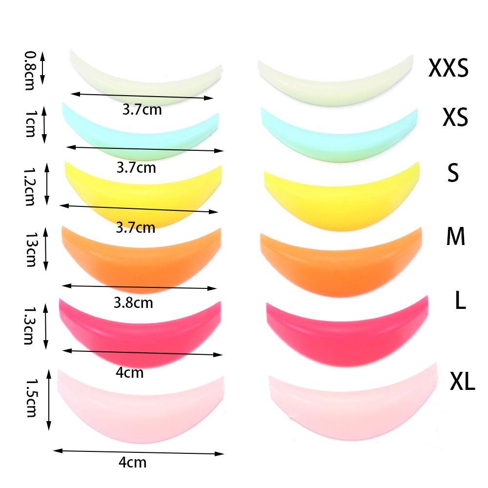 Curling Aid Applicator Tools Eyelash Perm Pad Eyelash Curler Tool Silicone 3D Eyelash Lifting