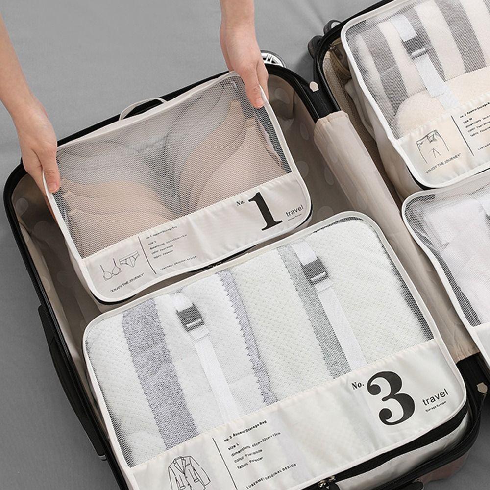 DIY Travel Organizer Large Capacity Shoe Pouch Practical Clothes Subpackage  Clothes