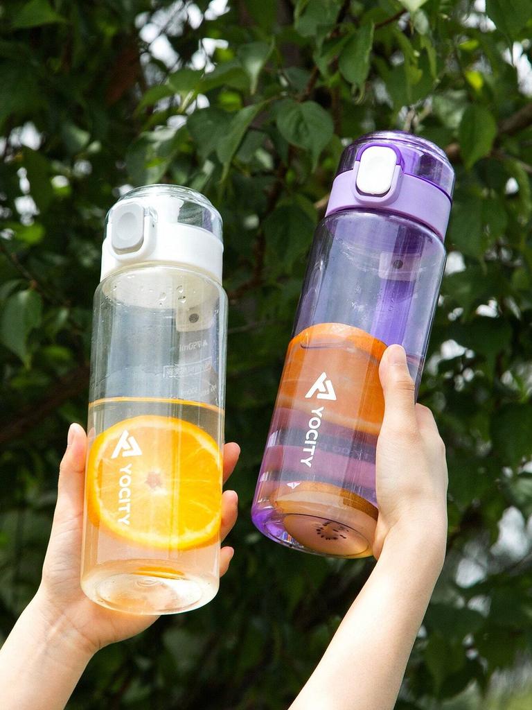 750 мл спортивная бутылка для воды высококачественная бутылка для питья из тритана с соломинкой портативная прочная чашка для занятий спортом в спортзале и фитнесе на открытом воздухе