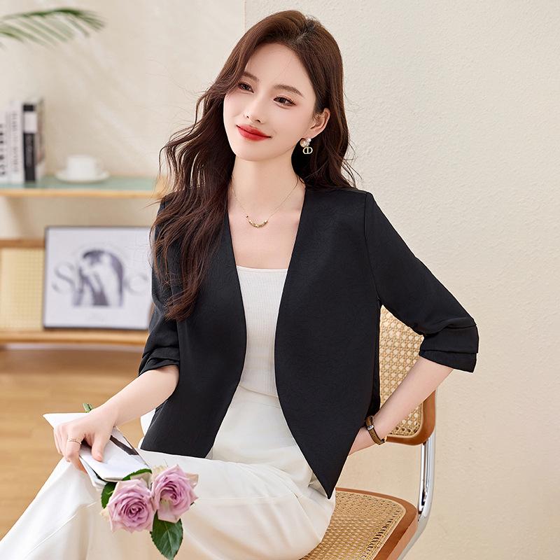 2025 Весенний женский модный короткий пиджак - MS8819