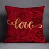 Наволочка для украшения дома на День святого Валентина с узором Купидона, квадратная наволочка, украшение для дома и офиса, наволочка