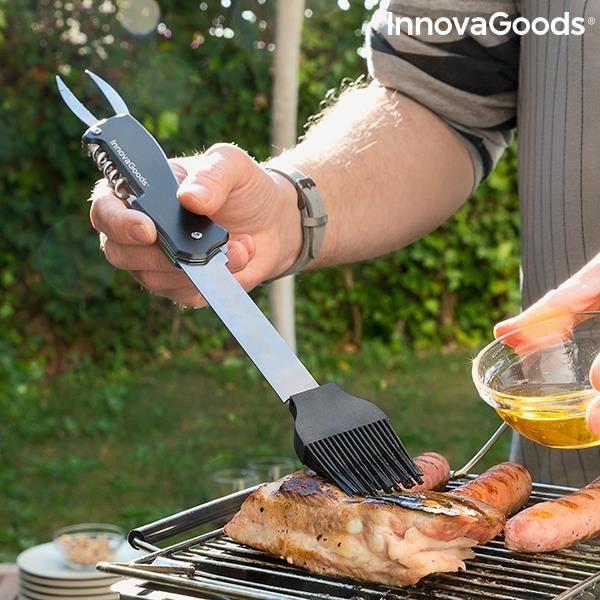 Ensemble d ustensiles pour barbecue 5 en 1 Bbkit