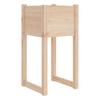 Vidaxl Donica, 40X40X81 Cm, Lite Drewno Sosnowe