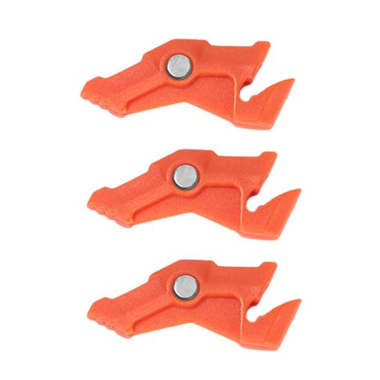 3Pcs Magnetic Gas Tank Stand Heavy Duty Portable Lightweight BBQ Picnic Fuel Tank Feet Support Holder Riser Lifter Camping Accessories