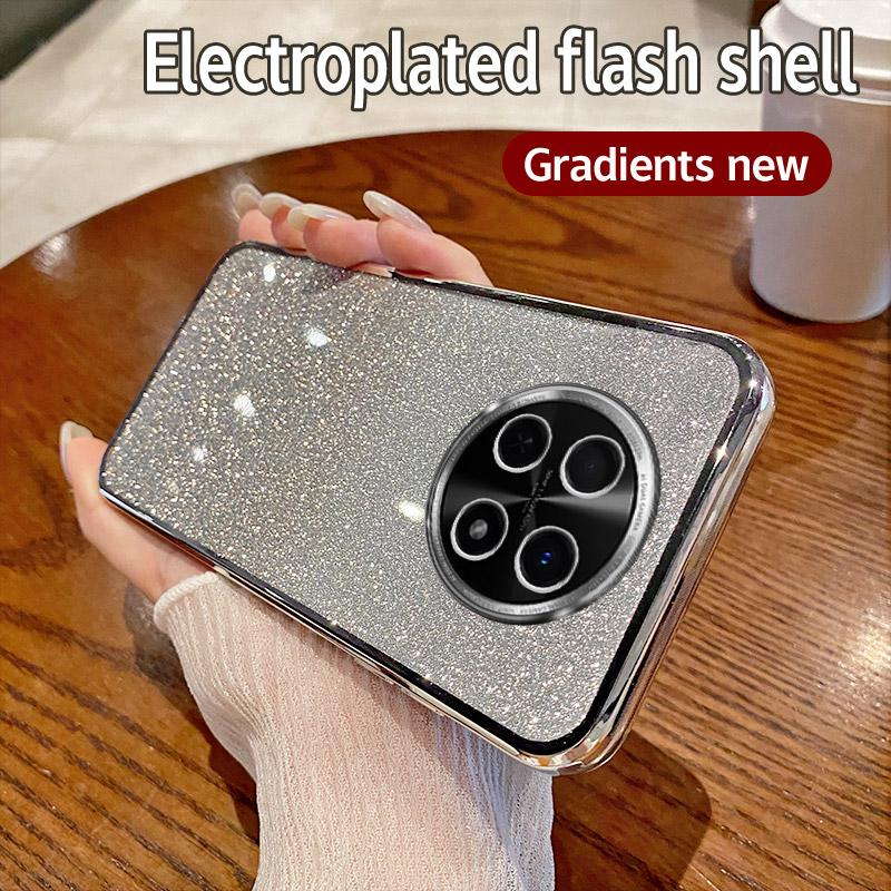 Для Huawei Nova Y91 чехол Huawei STG-LX1, STG-LX2 чехол для телефона блестящий блестящий силиконовый объектив камеры мягкая задняя крышка